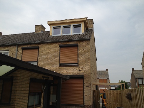 Archieffoto's eigen productie complete dakkapel