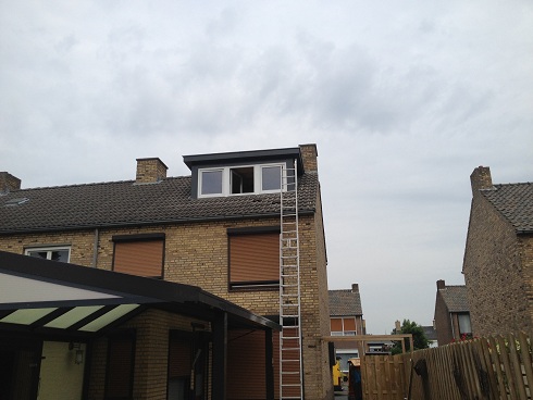 Archieffoto's eigen productie complete dakkapel
