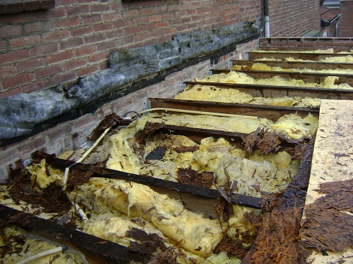 Archieffoto's schadeherstel buiten- en binnenwerk woning Sittard