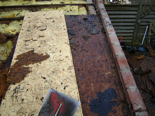 Archieffoto's schadeherstel buiten- en binnenwerk woning Sittard