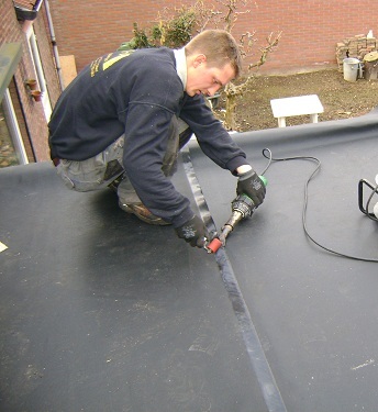 Archieffoto's schadeherstel buiten- en binnenwerk woning Sittard