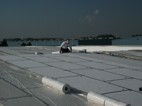Archieffoto's zakelijk - renovatie bitumen dak hoofdkantoor DOCO International BV (SommerGroup) Sittard