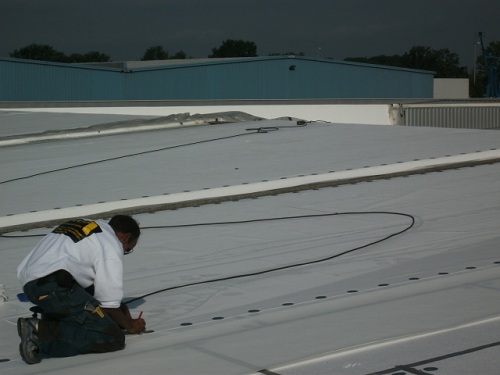 Archieffoto's zakelijk - renovatie bitumen dak hoofdkantoor DOCO International BV (SommerGroup) Sittard