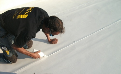 Archieffoto's zakelijk - renovatie bitumen dak hoofdkantoor DOCO International BV (SommerGroup) Sittard