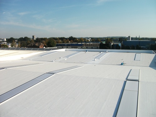Archieffoto's zakelijk - renovatie bitumen dak hoofdkantoor DOCO International BV (SommerGroup) Sittard