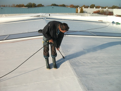 Archieffoto's zakelijk - renovatie bitumen dak hoofdkantoor DOCO International BV (SommerGroup) Sittard